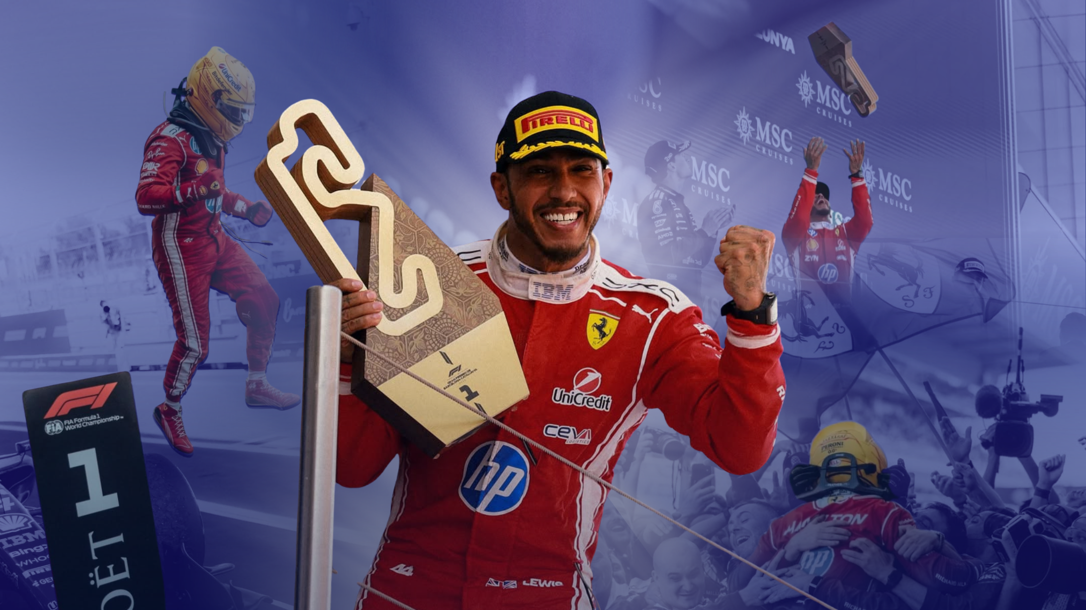 Maranello Magic: Hamilton Conquers Barcelona for Maiden Ferrari Triumph